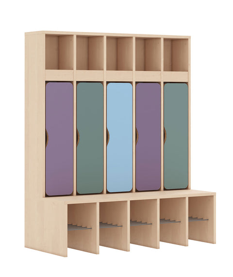Standgarderobe Slim Line Base - Türen unten