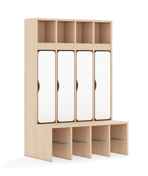 Standgarderobe Slim Line Base - Türen unten