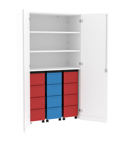 Garagenschrank 3x4L - Höhe 190cm