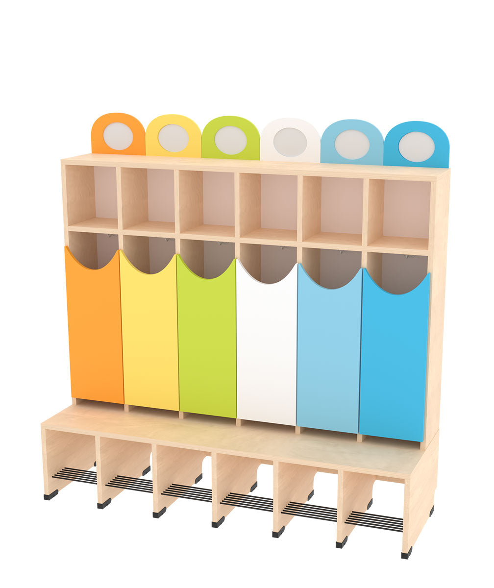 Garderobe Bildchen - Ahorn – Schildis Kitamöbel