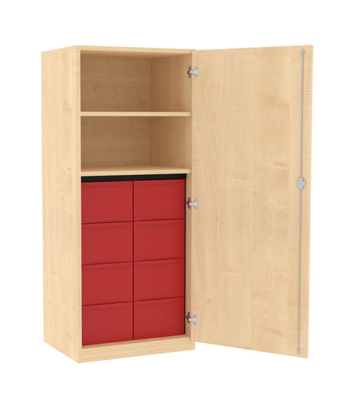 Materialschrank 2x4L - Höhe 152cm