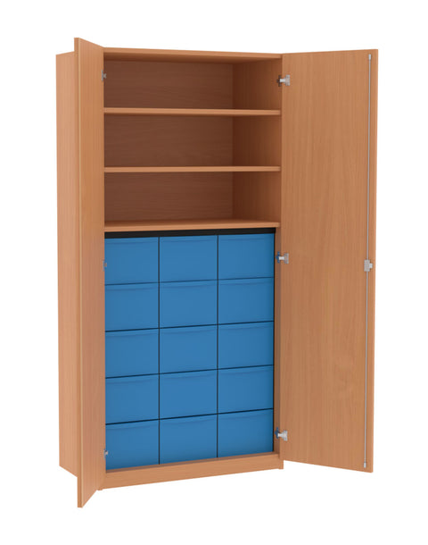 Materialschrank 3x5L - Höhe 190cm