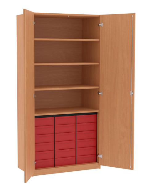 Materialschrank 3x6S - Höhe 190cm