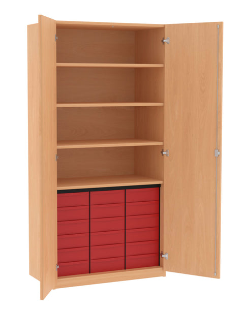 Materialschrank 3x6S - Höhe 190cm