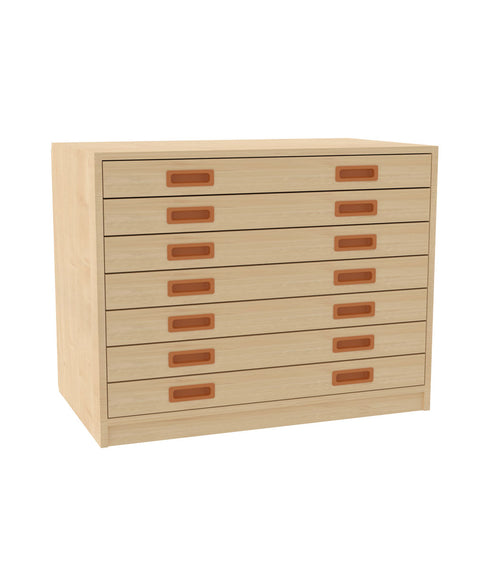 Papierschrank für A1 - Höhe 80cm