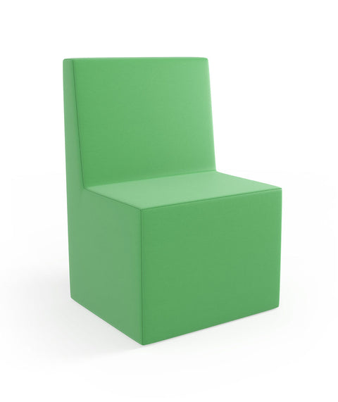 Tobo Rechteck Pouf mit Rückenlehne Light - XS