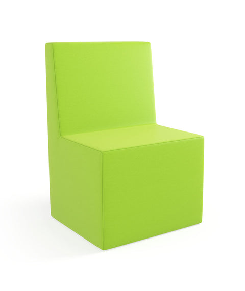 Tobo Rechteck Pouf mit Rückenlehne Light - XS