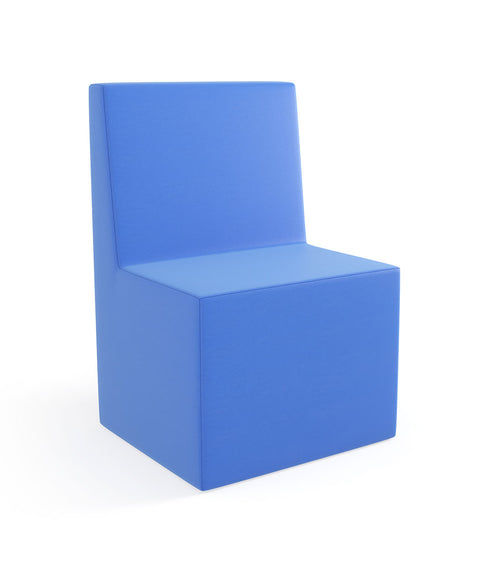 Tobo Rechteck Pouf mit Rückenlehne Light - XS