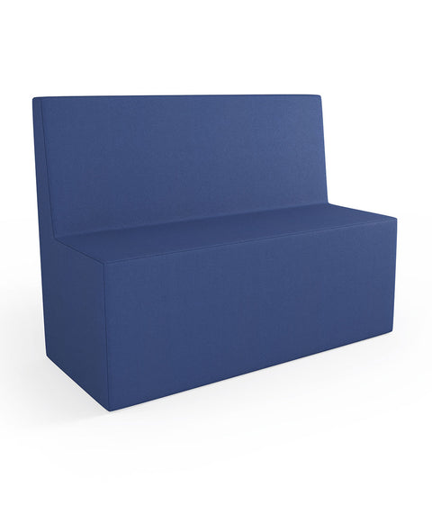 Tobo Rechteck Pouf mit Rückenlehne Light - L