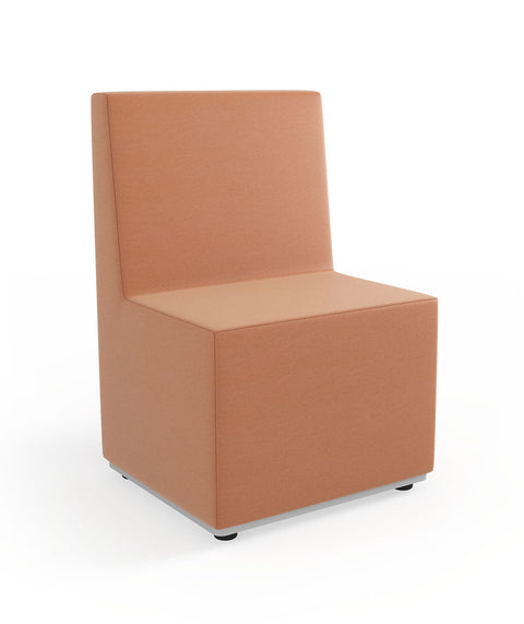 Tobo Rechteck Pouf mit Rückenlehne - XS