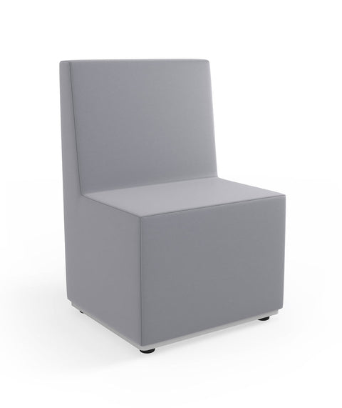 Tobo Rechteck Pouf mit Rückenlehne - XS