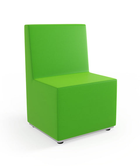 Tobo Rechteck Pouf mit Rückenlehne - S