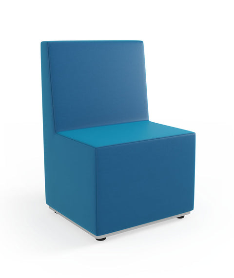 Tobo Rechteck Pouf mit Rückenlehne - S