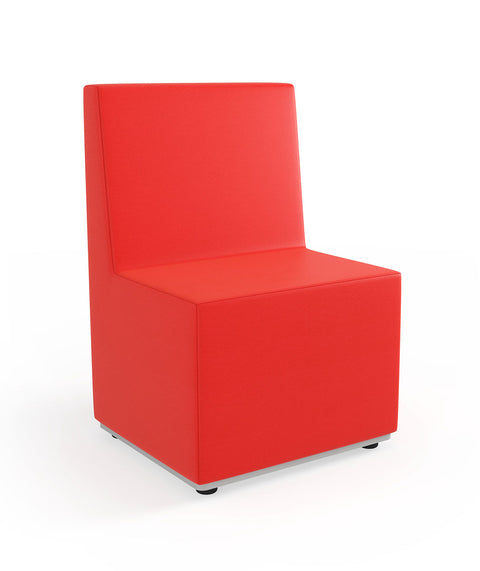 Tobo Rechteck Pouf mit Rückenlehne - XS