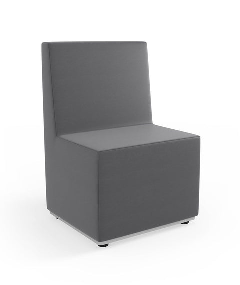 Tobo Rechteck Pouf mit Rückenlehne - S