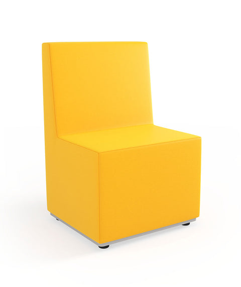 Tobo Rechteck Pouf mit Rückenlehne - XS