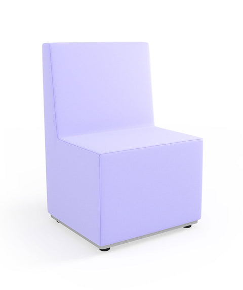 Tobo Rechteck Pouf mit Rückenlehne - S