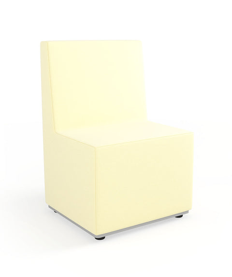 Tobo Rechteck Pouf mit Rückenlehne - XS