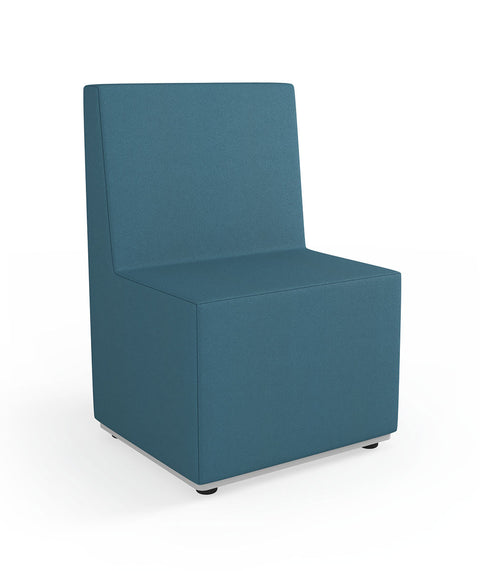 Tobo Rechteck Pouf mit Rückenlehne - S