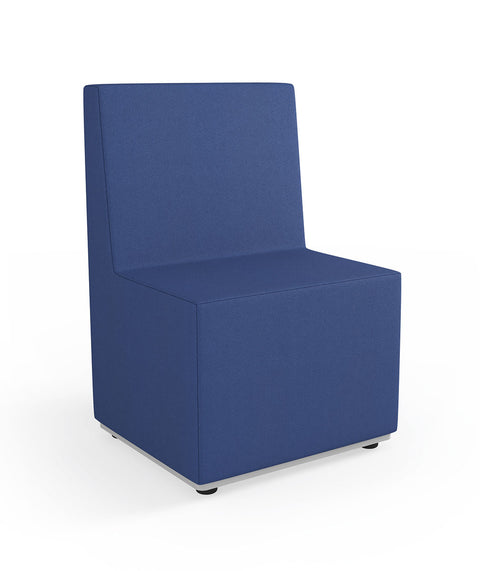 Tobo Rechteck Pouf mit Rückenlehne - S