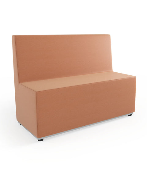 Tobo Rechteck Pouf mit Rückenlehne - M
