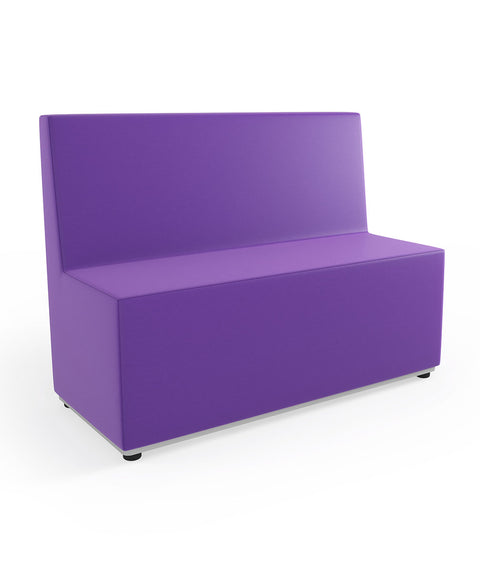 Tobo Rechteck Pouf mit Rückenlehne - M