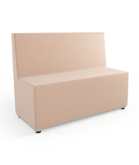Tobo Rechteck Pouf mit Rückenlehne - L