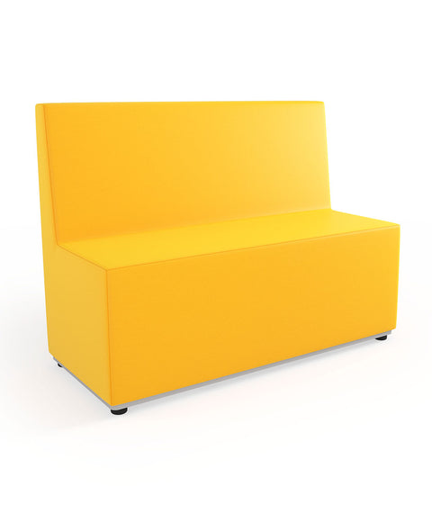 Tobo Rechteck Pouf mit Rückenlehne - L