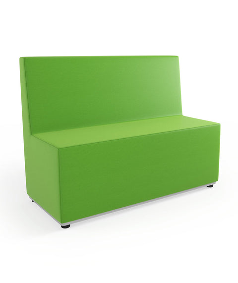 Tobo Rechteck Pouf mit Rückenlehne - L