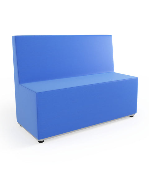 Tobo Rechteck Pouf mit Rückenlehne - M