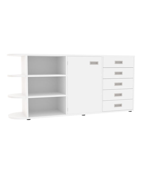 Raumteilerschrank mit Stellfüßen 3 - Höhe 80cm