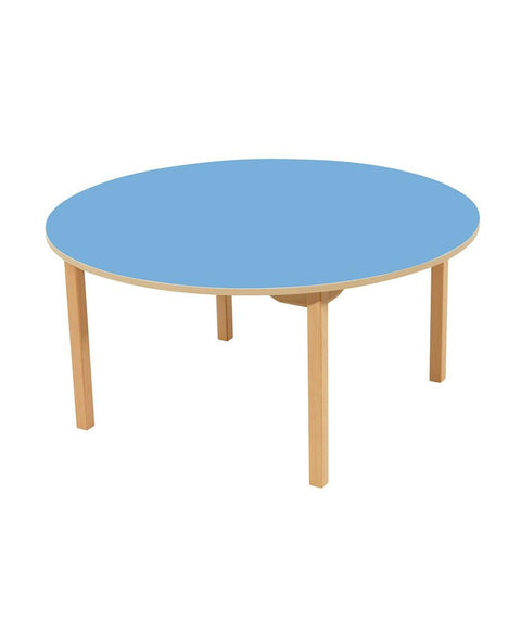 Rundtisch mit farbiger Tischplatte - ⌀120 cm