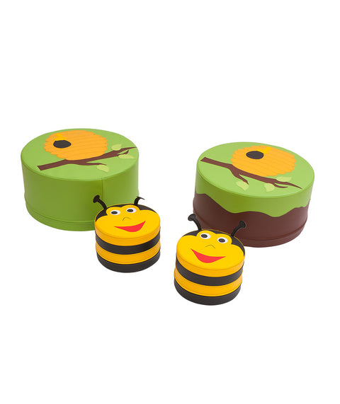 Schaumstoff-Sitzgruppe - Biene