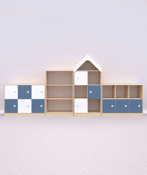 Blox Möbelset 15 Blau