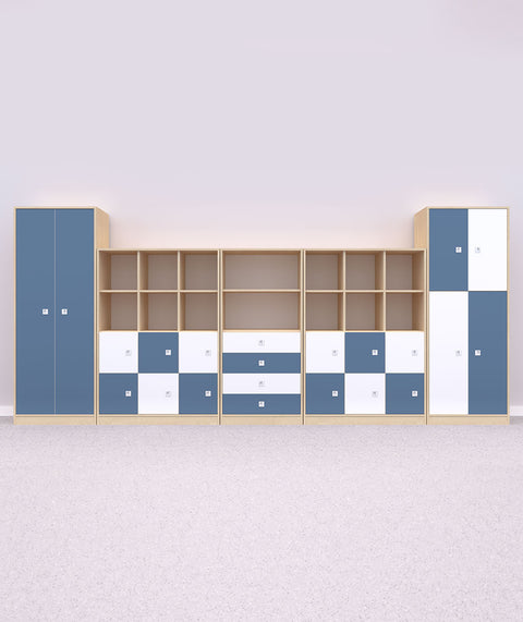 Blox Möbelset 18 Blau