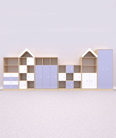 Blox Möbelset 2 Lila
