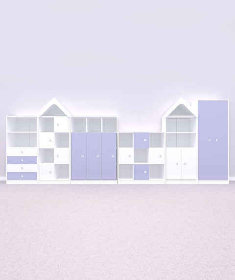 Blox Möbelset 2 Lila