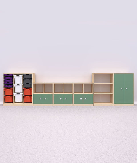 Blox Möbelset 8 Grün