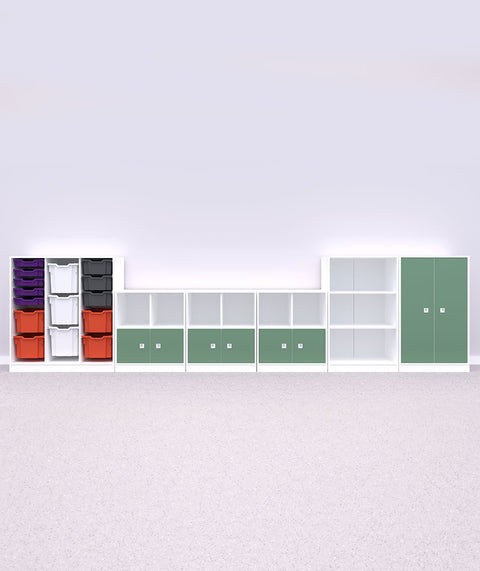 Blox Möbelset 8 Grün
