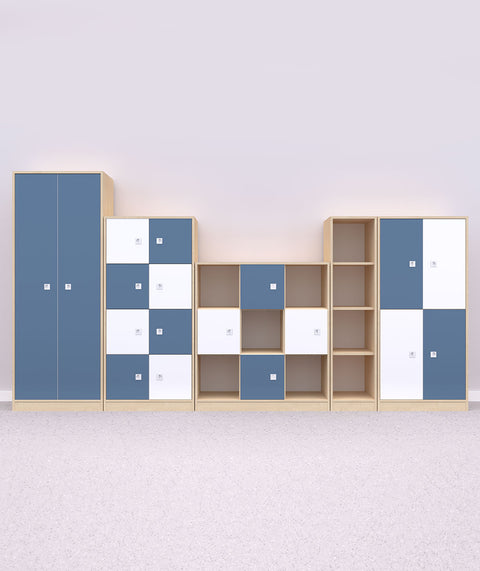 Blox Möbelset 9 Blau