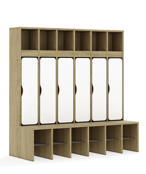 Standgarderobe Slim Line Base - Türen unten