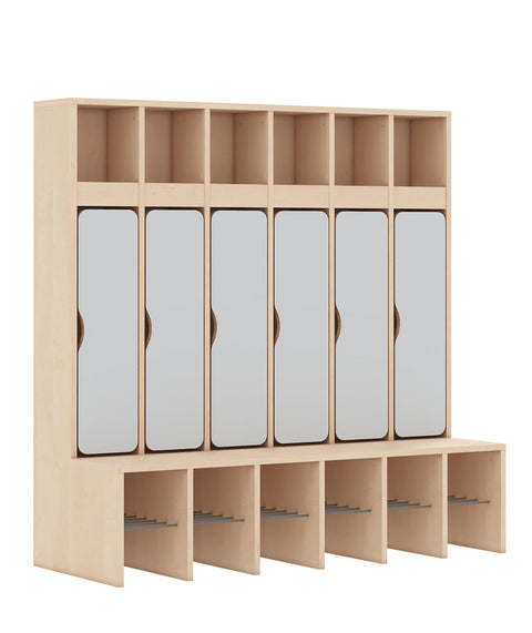 Standgarderobe Slim Line Base - Türen unten
