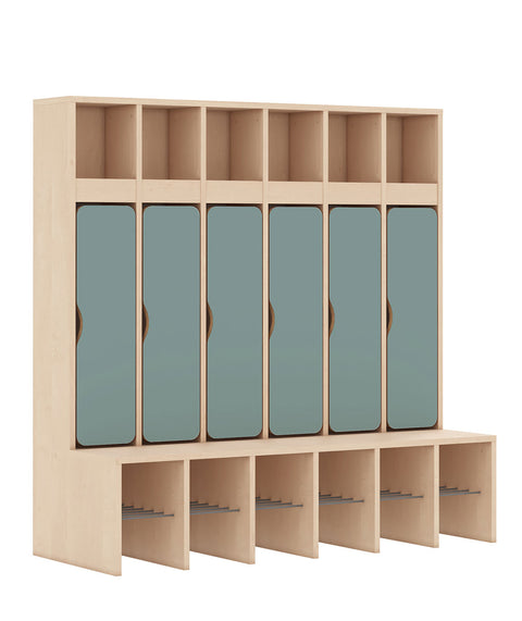 Standgarderobe Slim Line Base - Türen unten