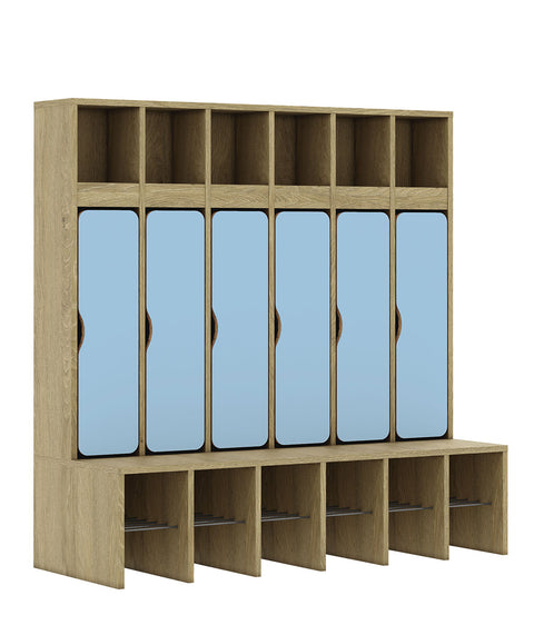 Standgarderobe Slim Line Base - Türen unten