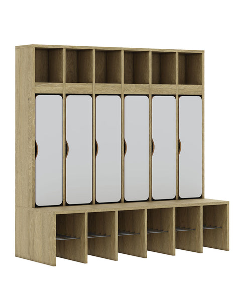 Standgarderobe Slim Line Base - Türen unten