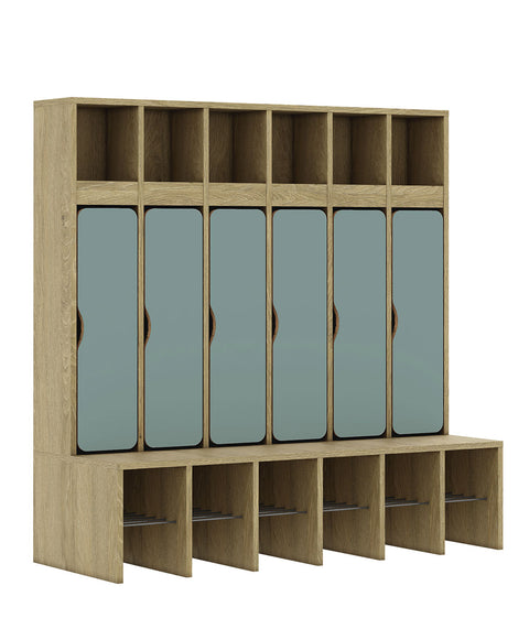Standgarderobe Slim Line Base - Türen unten