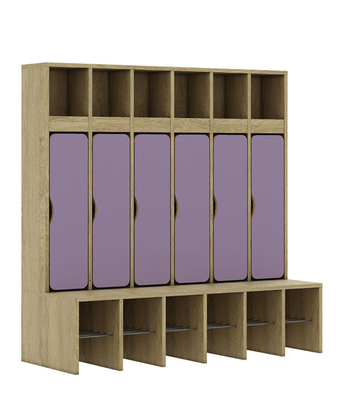 Standgarderobe Slim Line Base - Türen unten