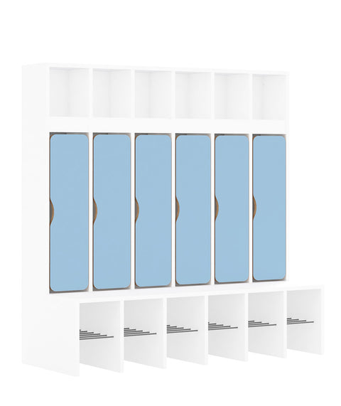 Standgarderobe Slim Line Base - Türen unten