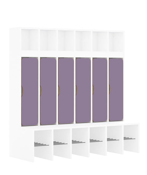 Standgarderobe Slim Line Base - Türen unten