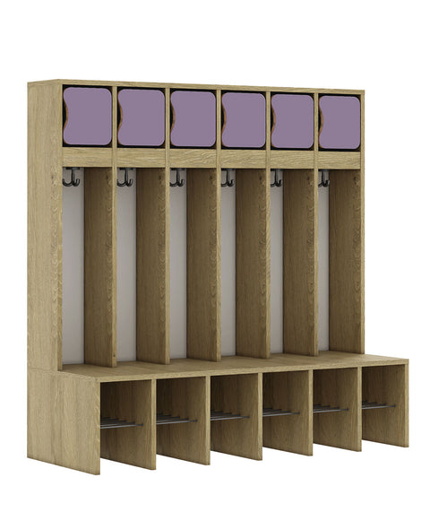 Standgarderobe Slim Line Base - Türen oben